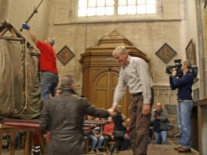 FONS DAMS WORD GEFELICIREERD DOOR PASTOOR JAN VERHEYEN