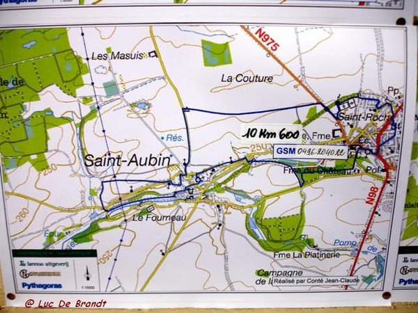 Ardennen wandeling Adeps Florennes