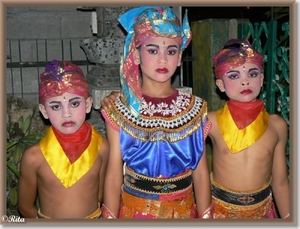 Dansen in Pura Pasupati