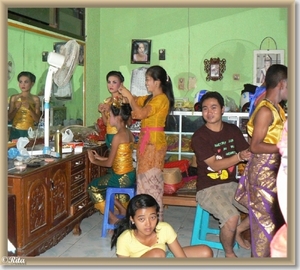 Dansen in Pura Pasupati