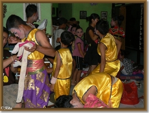 Dansen in Pura Pasupati