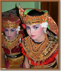 Dansen in Pura Pasupati