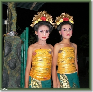 Dansen in Pura Pasupati