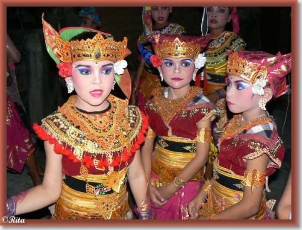 Dansen in Pura Pasupati