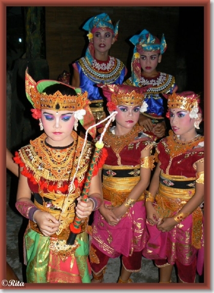 Dansen in Pura Pasupati