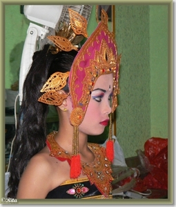 Dansen in Pura Pasupati