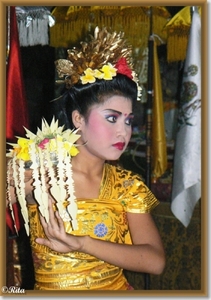 Dansen in Pura Pasupati