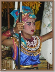 Dansen in Pura Pasupati