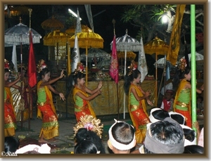 Dansen in Pura Pasupati