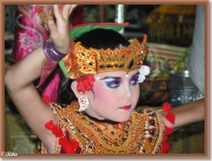 Dansen in Pura Pasupati