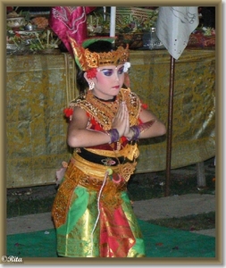 Dansen in Pura Pasupati