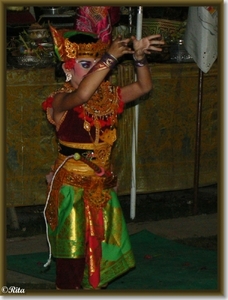 Dansen in Pura Pasupati