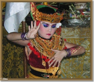 Dansen in Pura Pasupati