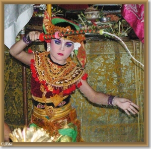 Dansen in Pura Pasupati