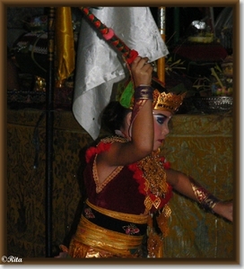 Dansen in Pura Pasupati