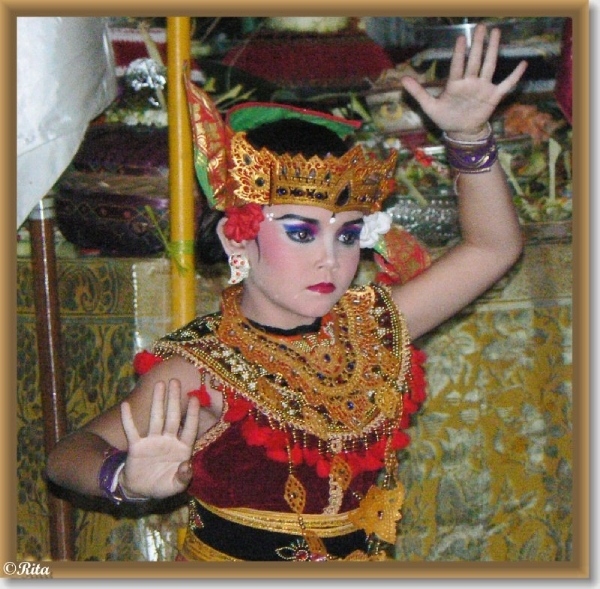 Dansen in Pura Pasupati