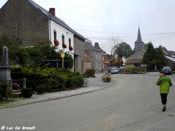 Ardennen wandeling Adeps Thy-le-Chteau