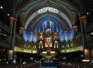Kathedraal in Montreal