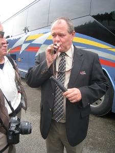 Onze chauffeur Christian