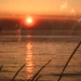 Zonsondergang in Canada