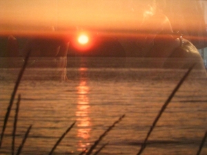 Zonsondergang in Canada