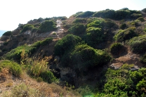 045 Albufeira  wandeling naar strand Coelho