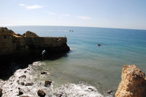 071 Albufeira  wandeling naar rotskusten