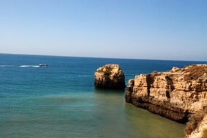 073 Albufeira  wandeling naar rotskusten