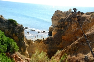 092 Albufeira  wandeling strand Saô Rafael