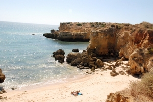 134 Albufeira  wandeling Praia dos Arrifes