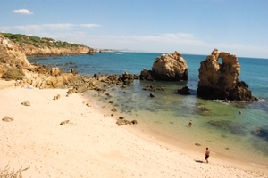 135 Albufeira  wandeling Praia dos Arrifes