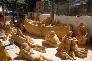 203 Albufeira  zandsculpturen