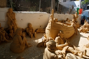 207 Albufeira  zandsculpturen