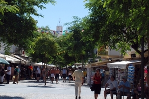 288 Albufeira straat aan bushaltes