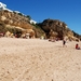 305 Albufeira  wandeling op strand en rotskust