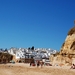 336 Albufeira  wandeling op strand en rotskust