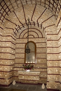 866 c  Faro - St. Carma kerk - knokenkapel