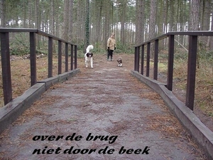 over de brug