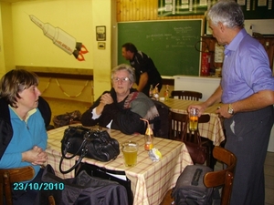 Els, Magda en Freddy na de match