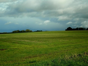 Op het hoogste punt , stevige wind