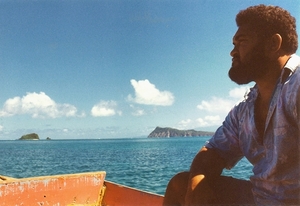 Zicht op Nu'ulupa en Apolima Islands