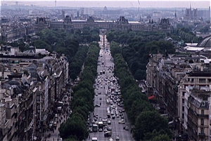 Champs Elyzes naar l'Etoile