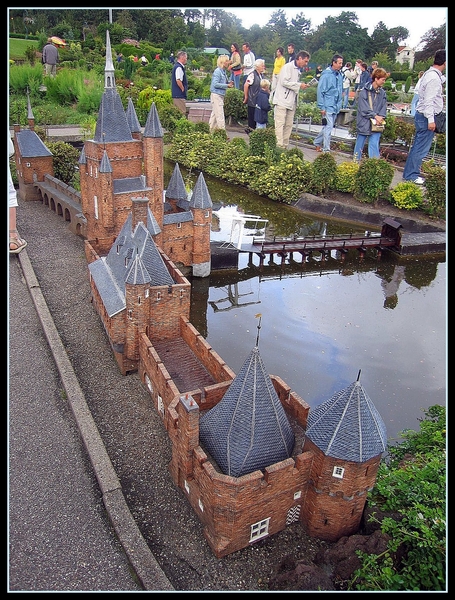 Miniatuur kasteel Madurodam Holland