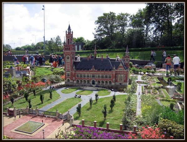 Miniatuur gebouw Madurodam Holland