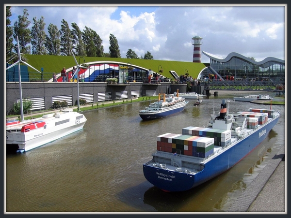 Miniatuur haven Madurodam Holland