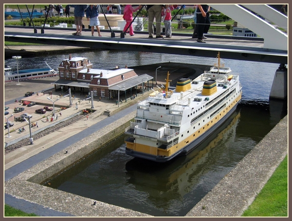 Miniatuur haven Madurodam Holland