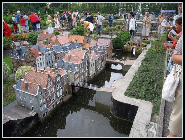 Miniatuur gebouwen Madurodam Holland