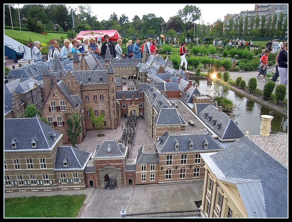 Miniatuur kazerne Madurodam Holland