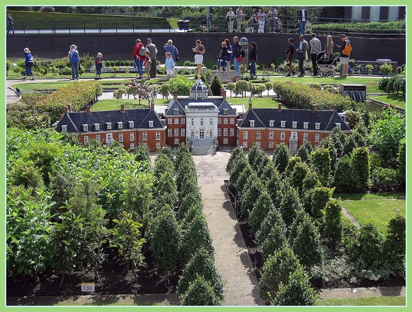 Miniatuur paleis Madurodam Holland