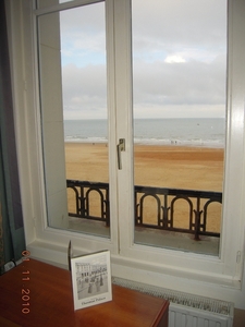 Zicht vanuit de kamer